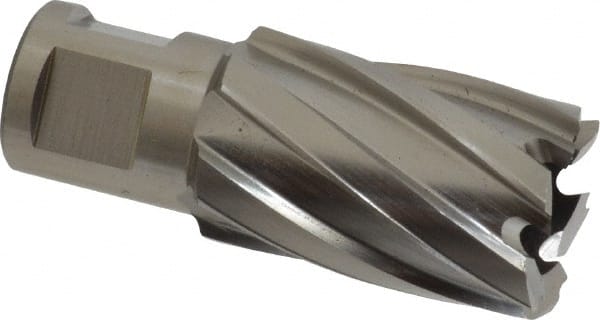 Hougen - 24mm Diam x 25mm Deep High Speed Steel Annular Cutter - Industrial Tool & Supply