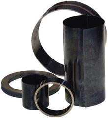 Value Collection - 12-3/8" Wide x 24" Long x 0.015" Thick, Spring Steel Sheet - Grade 1095 Blue Tempered - Industrial Tool & Supply