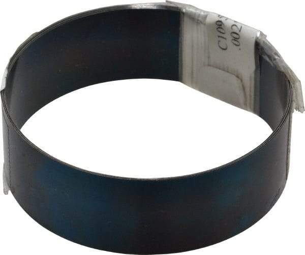 Value Collection - 0.002 Inch Thick x 3/4 Inch Wide x 12 Ft. Long, Spring Steel Coil - 1095 Blue Tempered Steel - Industrial Tool & Supply