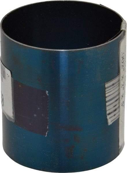 Value Collection - 0.002 Inch Thick x 2 Inch Wide x 5 Ft. Long, Spring Steel Coil - 1095 Blue Tempered Steel - Industrial Tool & Supply