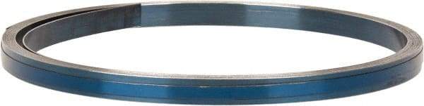 Value Collection - 1/16 Inch Thick x 3/8 Inch Wide x 85 Ft. Long, Spring Steel Coil - 1095 Blue Tempered Steel - Industrial Tool & Supply