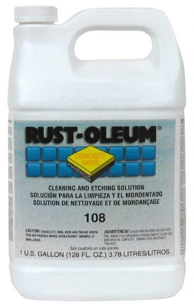 Rust-Oleum - 1 Gal Etching Solution - Industrial Tool & Supply