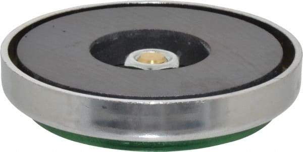 Made in USA - 2 Inch Diameter Magnetic Drop Indicator Back - Use with Mitutoyo; Peacock - Industrial Tool & Supply