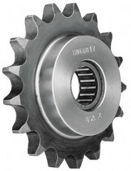 Browning - 1.65" Outside Diam, Steel, Chain Idler Sprocket - Chain Size 25 - Industrial Tool & Supply