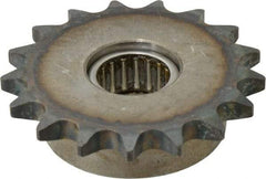 Browning - 3.72" Outside Diam, Steel, Chain Idler Sprocket - Chain Size 50 - Industrial Tool & Supply