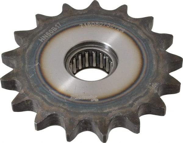 Browning - 4.46" Outside Diam, Steel, Chain Idler Sprocket - Chain Size 60 - Industrial Tool & Supply