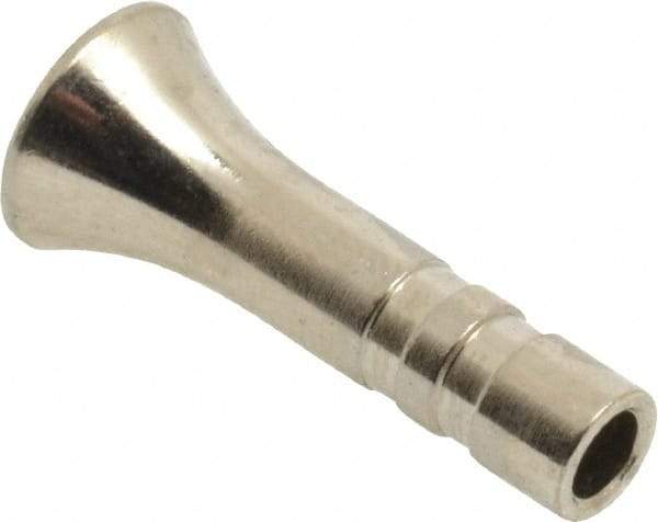 Norgren - Nickel Plated Brass Push-to-Connect Tube Stem Plug - 260 Max psi, Plug-In Connection - Industrial Tool & Supply
