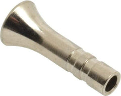 Norgren - Nickel Plated Brass Push-to-Connect Tube Stem Plug - 260 Max psi, Plug-In Connection - Industrial Tool & Supply