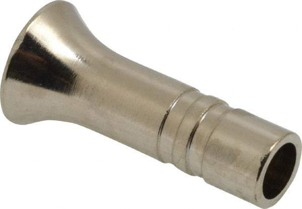 Norgren - Nickel Plated Brass Push-to-Connect Tube Stem Plug - 260 Max psi, Plug-In Connection - Industrial Tool & Supply