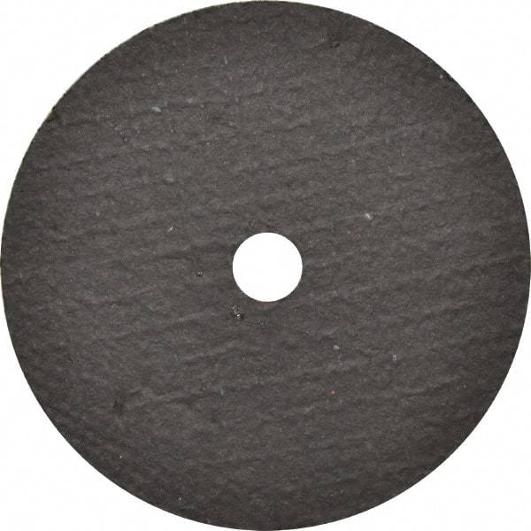 Norton - 3" 36 Grit Aluminum Oxide Cutoff Wheel - 1/16" Thick, 3/8" Arbor, 25,465 Max RPM, Use with Die Grinders - Industrial Tool & Supply
