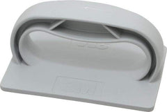 3M - 3-1/2" Wide x 4-3/4" Long x 2-1/2" Thick Plastic Hand Pad Holder with Twist-Lok Attachment - Compatible with 4" x 6" Scotch-Brite - Industrial Tool & Supply