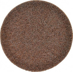 3M - 4-1/2" Diam, Aluminum Oxide Hook & Loop Disc - Coarse Grade, Nonwoven, Series SC-DH - Industrial Tool & Supply