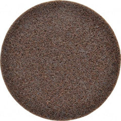 3M - 5" Diam, Aluminum Oxide Hook & Loop Disc - Coarse Grade, Nonwoven, Series SC-DH - Industrial Tool & Supply