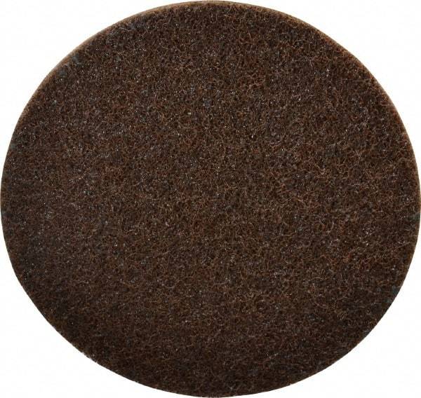 3M - 6" Diam, Aluminum Oxide Hook & Loop Disc - Coarse Grade, Nonwoven, Series SC-DH - Industrial Tool & Supply