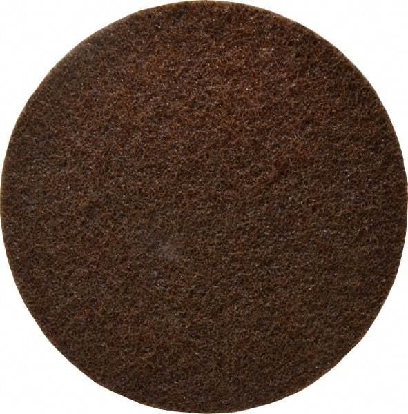 3M - 7" Diam, Aluminum Oxide Hook & Loop Disc - Coarse Grade, Nonwoven, Series SC-DH - Industrial Tool & Supply