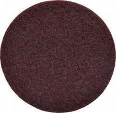 3M - 5" Diam, Aluminum Oxide Hook & Loop Disc - Medium Grade, Nonwoven, Series SC-DH - Industrial Tool & Supply