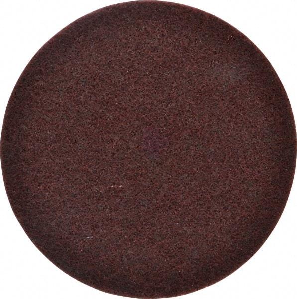 3M - 8" Diam, Aluminum Oxide Hook & Loop Disc - Medium Grade, Nonwoven, Series SC-DH - Industrial Tool & Supply