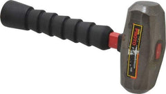 Proto - 4 Lb Head, 11-5/16" Long Drilling Hammer - Steel Head, 1-5/16" Face Diam, 4-3/4" Long Head, Fiberglass Handle - Industrial Tool & Supply