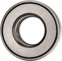 INA Bearing - 5/8" Inside x 1.344" Outside Diam, 5/8" Thick, Steel Ball Thrust Bearing - 6,700 Lbs. Static Capacity, 4,100 Max Pressure x Velocity - Industrial Tool & Supply