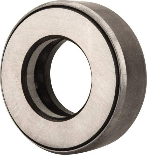 INA Bearing - 15/16" Inside x 1-27/32" Outside Diam, 5/8" Thick, Steel Ball Thrust Bearing - 12,200 Lbs. Static Capacity, 6,600 Max Pressure x Velocity - Industrial Tool & Supply