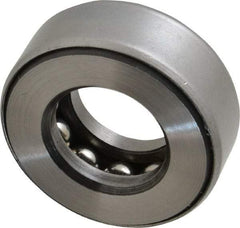 INA Bearing - 1" Inside x 1.969" Outside Diam, 3/4" Thick, Steel Ball Thrust Bearing - 15,100 Lbs. Static Capacity, 8,500 Max Pressure x Velocity - Industrial Tool & Supply