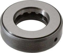 INA Bearing - 1-1/8" Inside x 2-3/32" Outside Diam, 5/8" Thick, Steel Ball Thrust Bearing - 14,000 Lbs. Static Capacity, 6,900 Max Pressure x Velocity - Industrial Tool & Supply
