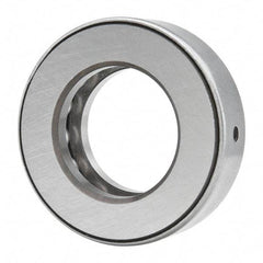 INA Bearing - 1-5/16" Inside x 2-11/32" Outside Diam, 3/4" Thick, Steel Ball Thrust Bearing - 18,800 Lbs. Static Capacity, 9,300 Max Pressure x Velocity - Industrial Tool & Supply