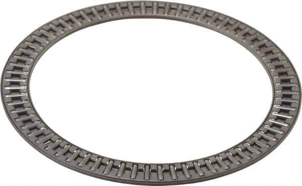INA Bearing - 3" Inside x 3.74" Outside Diam, 0.078" Thick, Steel Needle Cage Thrust Bearing - Industrial Tool & Supply