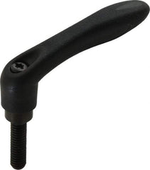 Gibraltar - 5/16-18, 0.53" Hub Diam, Thermoplastic Elastomer Adjustable Clamping Handle - 1.18" Stud Length - Industrial Tool & Supply