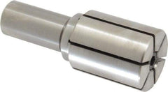 Dunham - 1/2 to 1-1/4" Grip, 1-1/4" Face Diam, 1-1/2" Body Length, Ledloy, Expanding Lathe Mandrel - Straight Shank, 3/4" Shank Diam - Industrial Tool & Supply