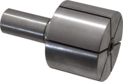 Dunham - 3/4 to 2" Grip, 2" Face Diam, 1-1/2" Body Length, Ledloy, Expanding Lathe Mandrel - Straight Shank, 3/4" Shank Diam - Industrial Tool & Supply