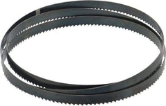 Starrett - 6 TPI, 5' 4-1/2" Long x 1/2" Wide x 0.025" Thick, Welded Band Saw Blade - Carbon Steel, Toothed Edge, Raker Tooth Set, Flexible Back, Contour Cutting - Industrial Tool & Supply