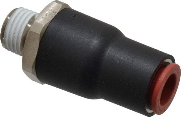 Legris - 1/4" Nylon Check Valve - Inline, Tube OD x Male NPT - Industrial Tool & Supply