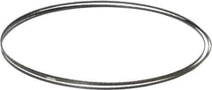 Starrett - 14 TPI, 6' 8" Long x 1/8" Wide x 0.025" Thick, Welded Band Saw Blade - Carbon Steel, Toothed Edge, Raker Tooth Set, Flexible Back, Contour Cutting - Industrial Tool & Supply