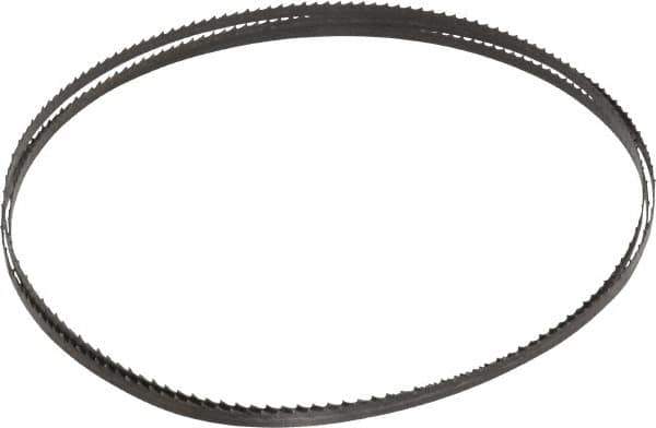 Starrett - 6 TPI, 6' 8" Long x 1/4" Wide x 0.025" Thick, Welded Band Saw Blade - Carbon Steel, Toothed Edge, Raker Tooth Set, Flexible Back, Contour Cutting - Industrial Tool & Supply