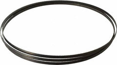 Starrett - 14 TPI, 6' 8" Long x 1/4" Wide x 0.025" Thick, Welded Band Saw Blade - Carbon Steel, Toothed Edge, Raker Tooth Set, Flexible Back, Contour Cutting - Industrial Tool & Supply