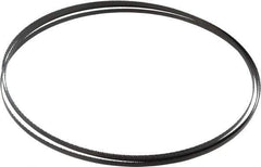 Starrett - 14 TPI, 7' 9-1/2" Long x 1/4" Wide x 0.025" Thick, Welded Band Saw Blade - Carbon Steel, Toothed Edge, Raker Tooth Set, Flexible Back, Contour Cutting - Industrial Tool & Supply
