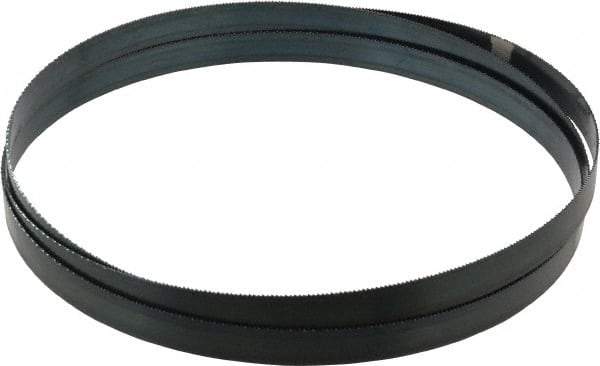 Starrett - 14 TPI, 8' 5" Long x 3/4" Wide x 0.032" Thick, Welded Band Saw Blade - Carbon Steel, Toothed Edge, Raker Tooth Set, Flexible Back, Contour Cutting - Industrial Tool & Supply