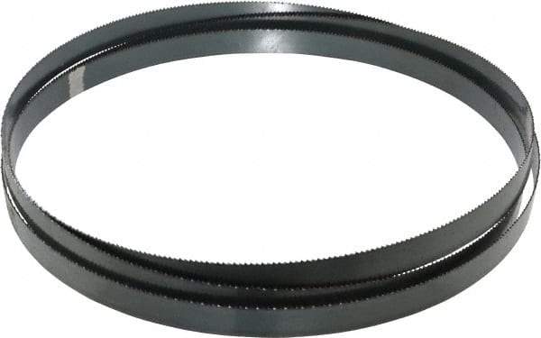 Starrett - 10 TPI, 9' Long x 3/4" Wide x 0.032" Thick, Welded Band Saw Blade - Carbon Steel, Toothed Edge, Raker Tooth Set, Flexible Back, Contour Cutting - Industrial Tool & Supply