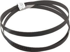 Starrett - 14 TPI, 5' 4-1/2" Long x 1/2" Wide x 0.035" Thick, Welded Band Saw Blade - Bi-Metal, Toothed Edge, Raker Tooth Set, Contour Cutting - Industrial Tool & Supply
