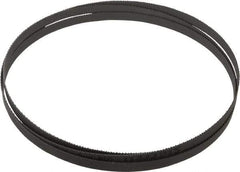 Starrett - 10 to 14 TPI, 7' 5" Long x 1/2" Wide x 0.035" Thick, Welded Band Saw Blade - Bi-Metal, Toothed Edge, Raker Tooth Set, Contour Cutting - Industrial Tool & Supply