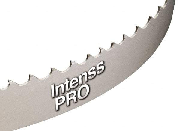 Starrett - 6 to 10 TPI, 14' 6" Long x 1" Wide x 0.035" Thick, Welded Band Saw Blade - Bi-Metal, Toothed Edge, Raker Tooth Set, Contour Cutting - Industrial Tool & Supply