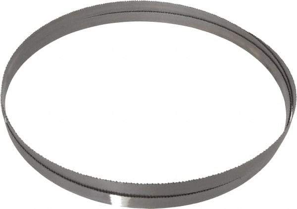 Starrett - 8 to 12 TPI, 10' 10-1/2" Long x 3/4" Wide x 0.035" Thick, Welded Band Saw Blade - Bi-Metal, Toothed Edge, Raker Tooth Set, Contour Cutting - Industrial Tool & Supply