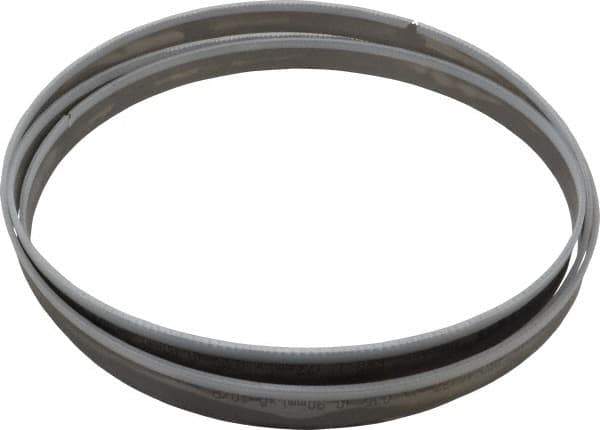 Starrett - 6 to 10 TPI, 10' 10-1/2" Long x 1" Wide x 0.035" Thick, Welded Band Saw Blade - Bi-Metal, Toothed Edge, Raker Tooth Set, Contour Cutting - Industrial Tool & Supply