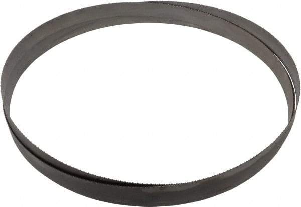 Starrett - 10 to 14 TPI, 12' Long x 1" Wide x 0.035" Thick, Welded Band Saw Blade - Bi-Metal, Toothed Edge, Raker Tooth Set, Contour Cutting - Industrial Tool & Supply