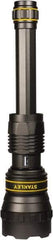 Stanley - 10 Watt, Gunmetal (Color) LED Flashlight - Industrial Tool & Supply