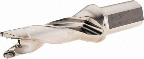 Iscar - 1.024 to 1.059" Diam, 3xD, 3.07" Max Depth, 1-1/4" Shank Diam, 7.06" OAL, Replaceable Tip Drill - ICK, ICM, ICP Insert, 26 Seat Size, DCN Toolholder, Series SumoCham - Industrial Tool & Supply