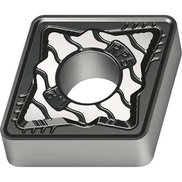 Walter - CNMG544 RP5 Grade WPP30S Carbide Turning Insert - TiCN/Al2O3/TiN Finish, 80° Diamond, 5/8" Inscr Circle, 1/4" Thick, 1/16" Corner Radius - Industrial Tool & Supply