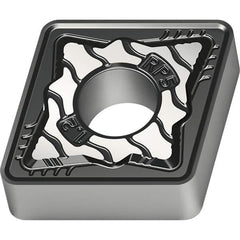 Walter - CNMG544 RP5 Grade WPP30S Carbide Turning Insert - TiCN/Al2O3/TiN Finish, 80° Diamond, 5/8" Inscr Circle, 1/4" Thick, 1/16" Corner Radius - Industrial Tool & Supply