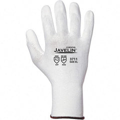 Cordova - Size XL, ANSI Cut Lvl A2, Puncture Lvl 2, Abrasion Lvl 4, Cut & Puncture Resistant Gloves - Palm Coated, Salt & Pepper - Industrial Tool & Supply